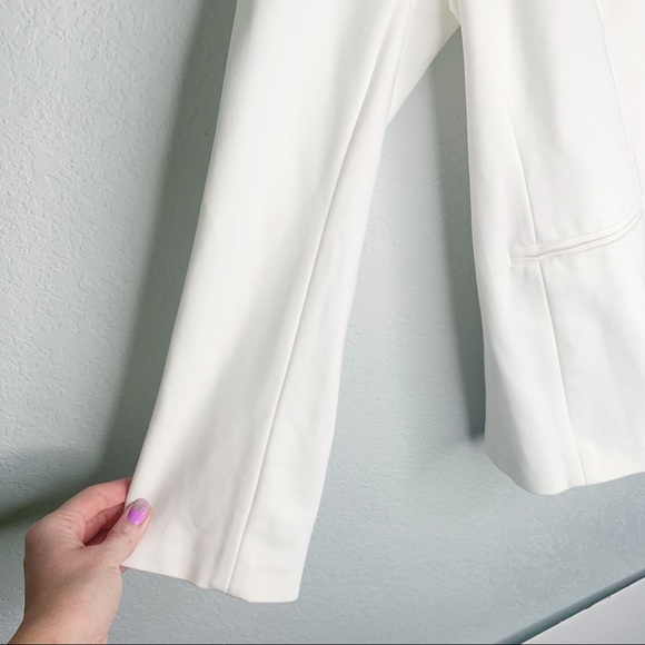 LAGENCE White Career Blazer New Large Long Sleeve - Picture 3 of 9